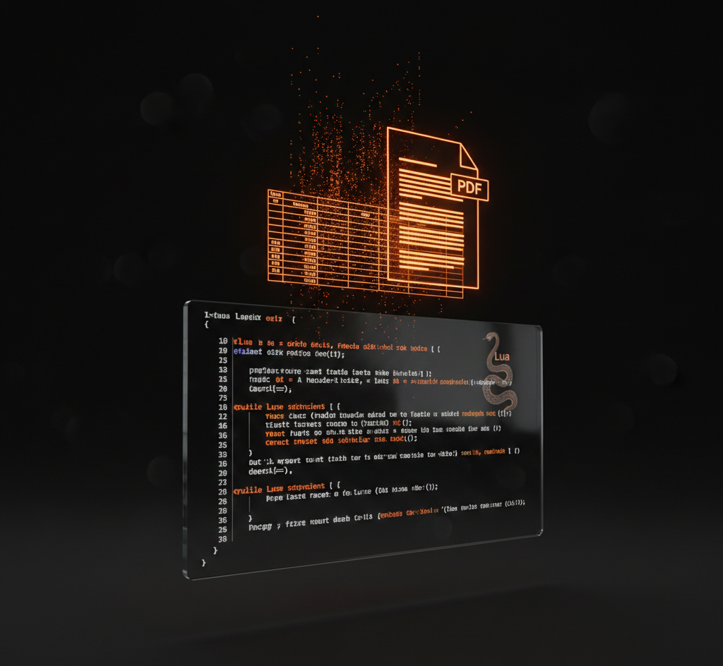 LuaLaTeX via API: Programmable PDFs with Lua Scripting